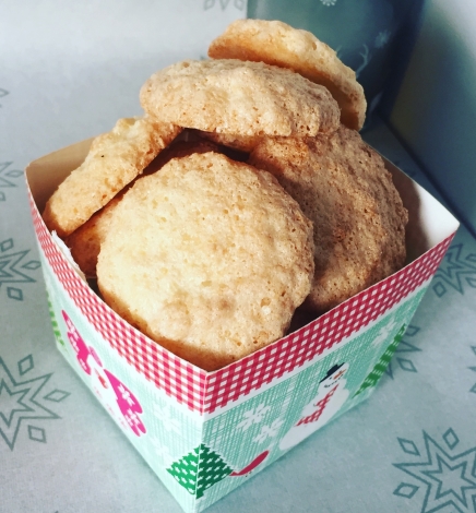 Macarons à l’ancienne à la noix de coco (Bredele)