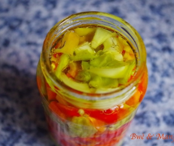Bocal de piment confit