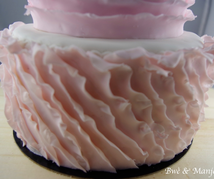 Ruffle cake – Gâteau froufrou