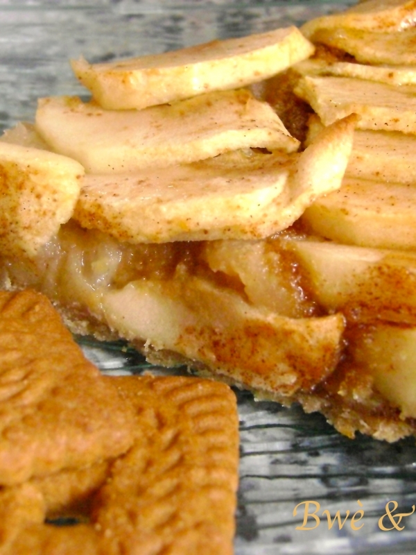 Tarte pommes cannelle spéculoos