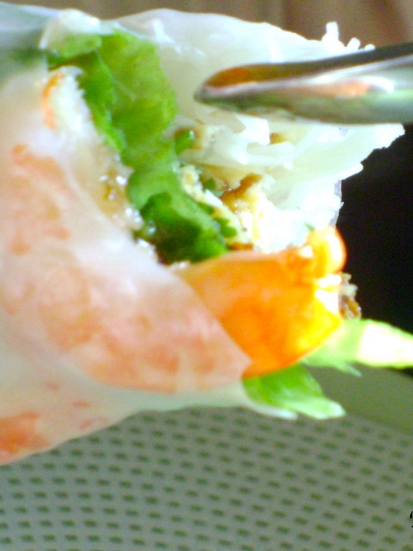 Le rouleau de printemps.