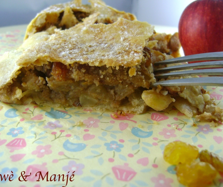 Apfelstrudel (strudel aux pommes)