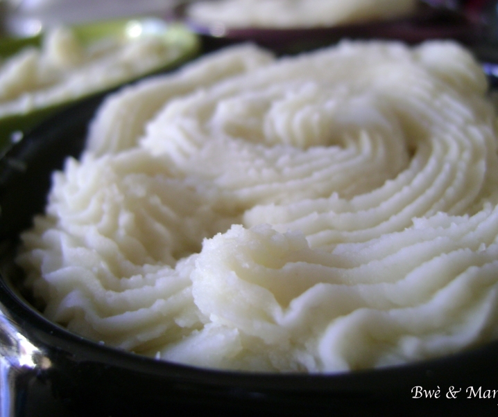 Mousseline de patates douces