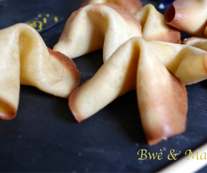 Fortune cookies, biscuits de la chance
