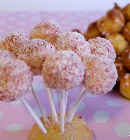 Cake pops à la noix de coco (recette avec moule)