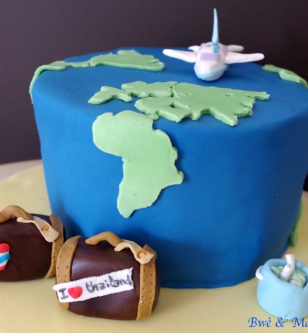 Gâteau tour du monde à deux