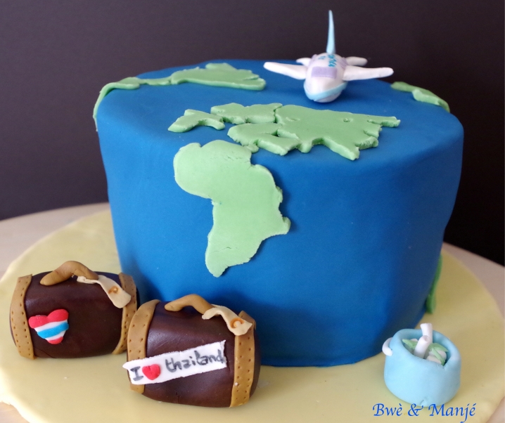 Gâteau tour du monde à deux