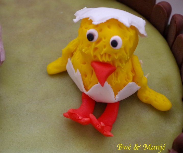 Gâteau poussin