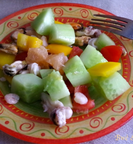 Salade fraîcheur aux fruits de mer