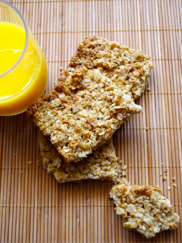 Flapjacks (barres de céréales anglaises)