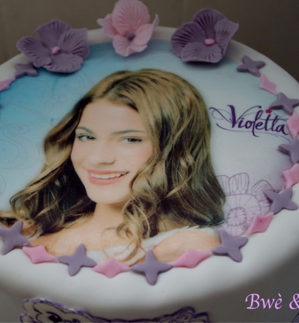 Gâteau Violetta (Cake Design)