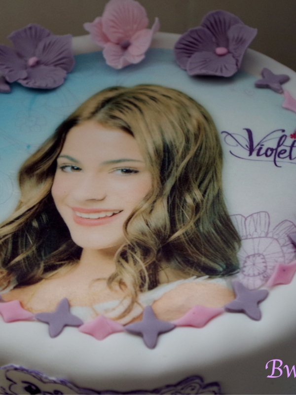 Gâteau Violetta (Cake Design)