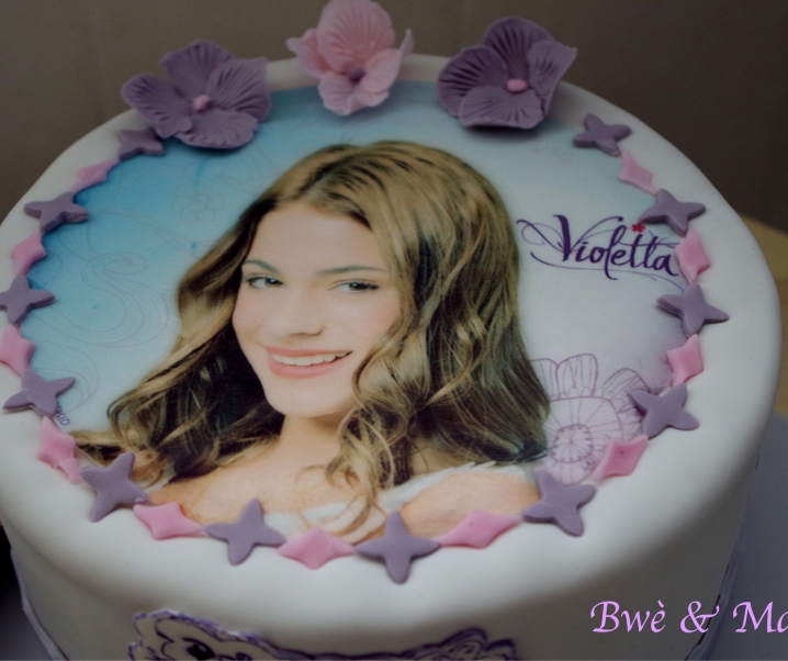 Gâteau Violetta (Cake Design)