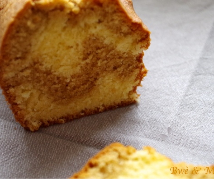 Marbré vanille spéculoos