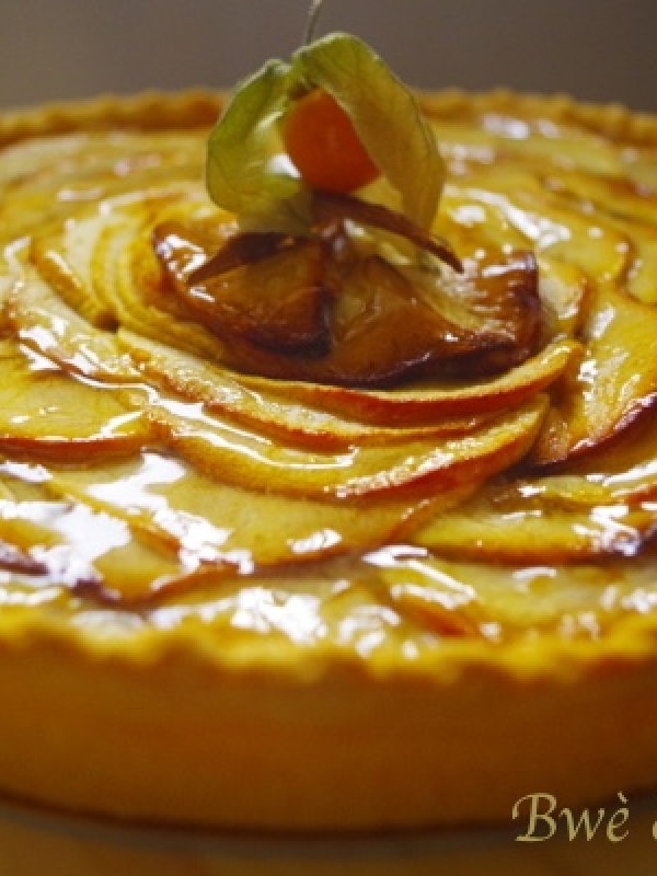 Tarte aux pommes (pâte brisée, compote) {fiche technique cap pâtissier}