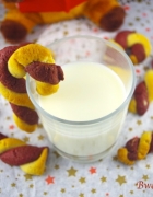 Bûche cassis vanille