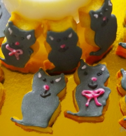 Sablés décorés chats