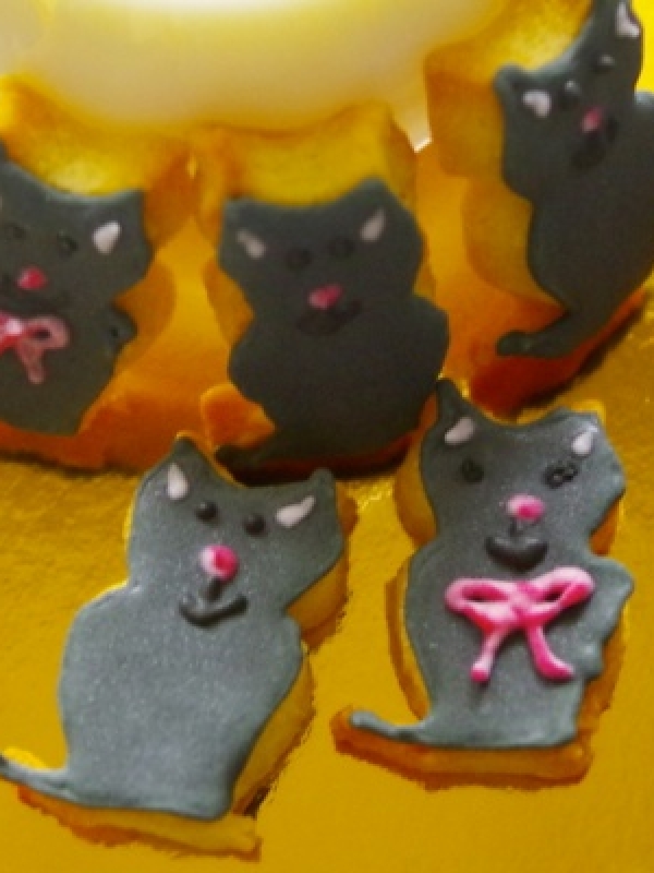 Sablés décorés chats
