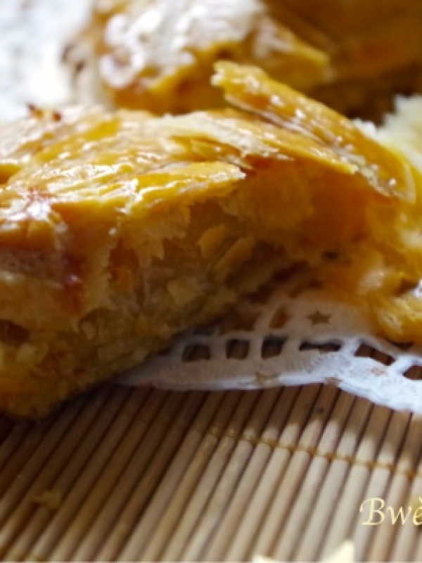 Galette des rois rhum raisin