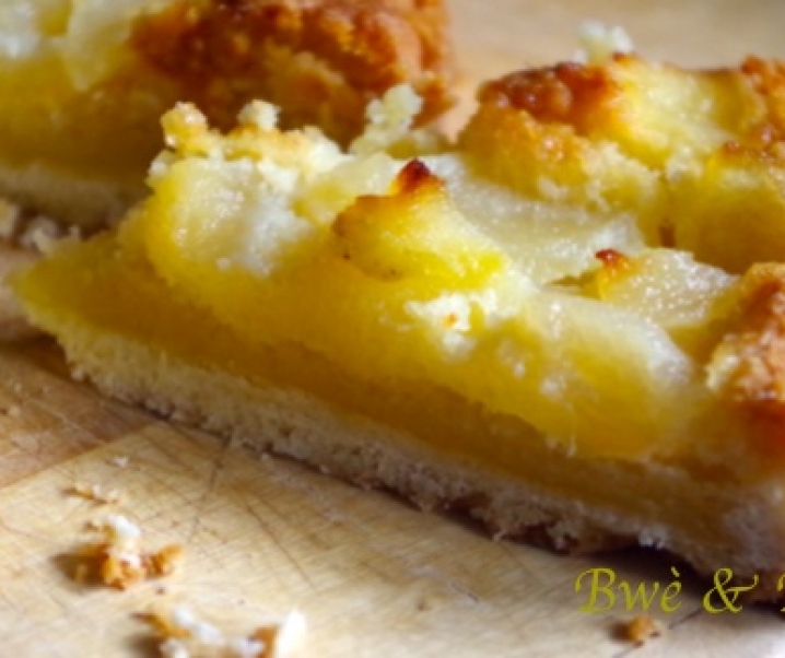 Tarte aux poires amandine {fiche technique CAP pâtissier}