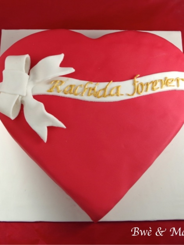 Gâteau Coeur {cake design}