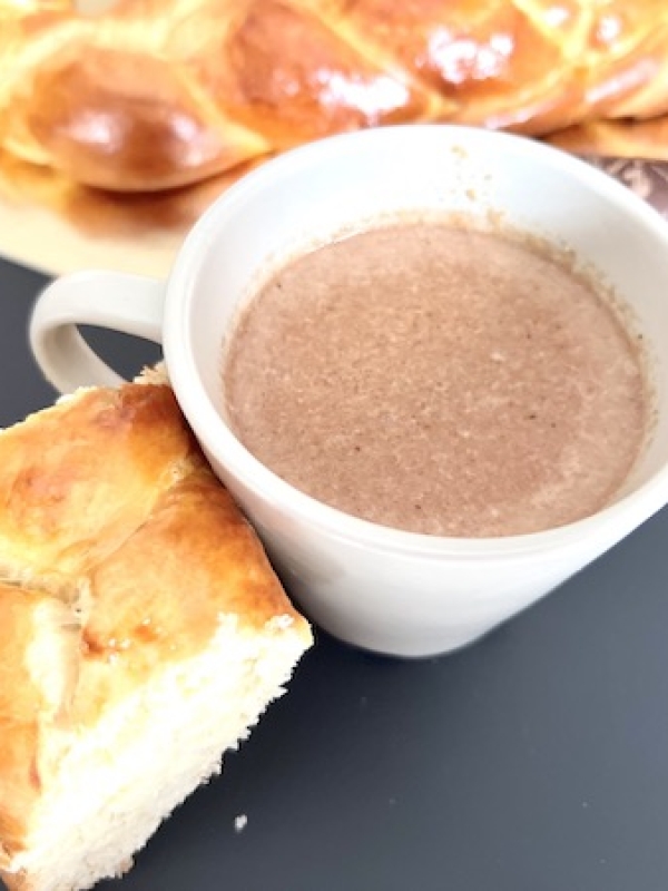 Chocolat chaud martiniquais {chocolat de communion}