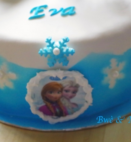 Gâteau reine des neiges {cake design}