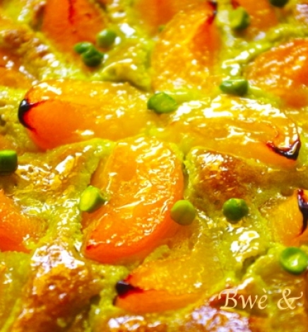 Tarte abricot/pistache {fiche technique CAP pâtissier}