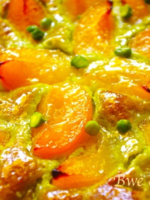 Tarte abricot/pistache {fiche technique CAP pâtissier}