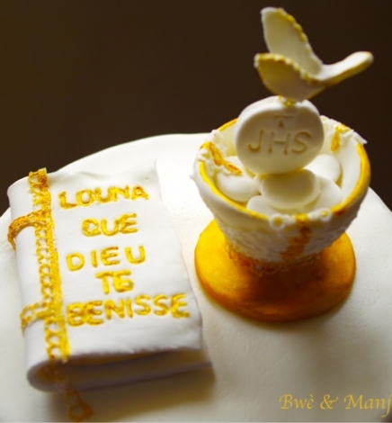 Gâteau communion {Cake Design}