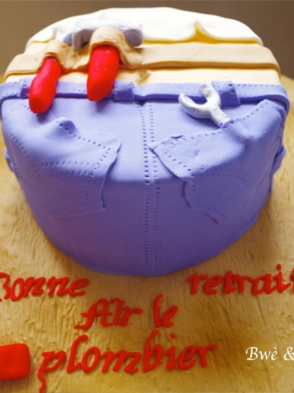 Gâteau plombier {Cake Design}