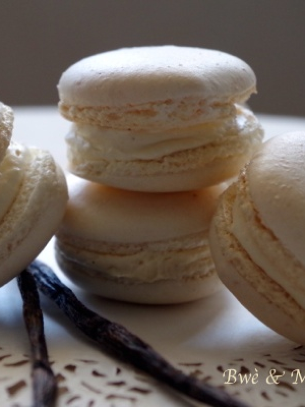 Macarons à la vanille