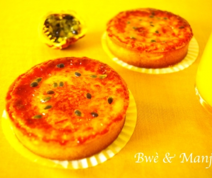 Tarte orange passion