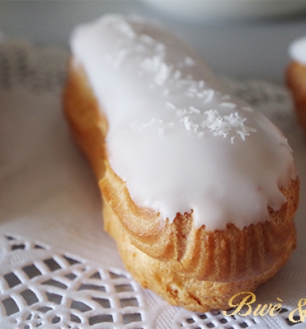 Éclairs à la noix de coco