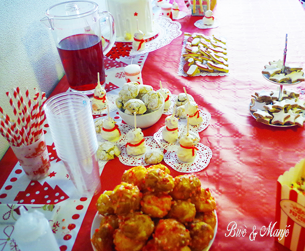 christmas sweet table