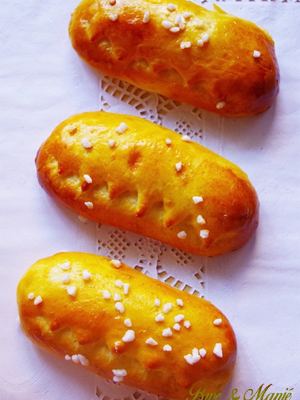 Pains au lait {Fiche Technique CAP Pâtissier}