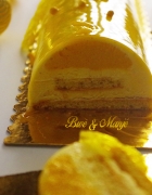 Layer cake chocolat garni de chantilly mascarpone