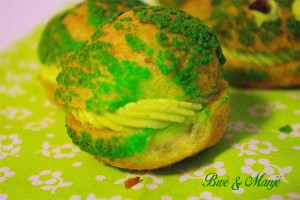 choux mousseline pistache