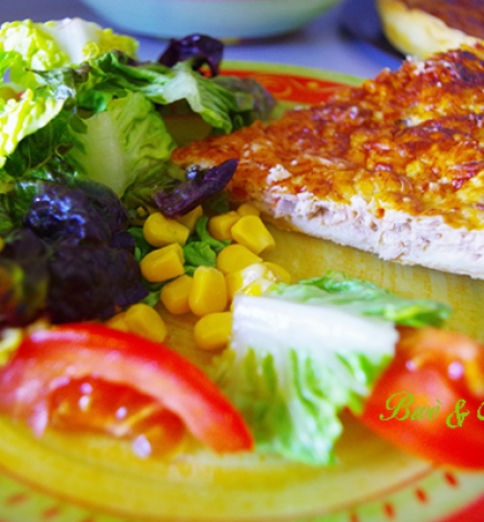 Tarte légère au thon