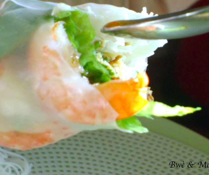 Le rouleau de printemps.