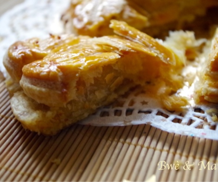 Galette des rois rhum raisin
