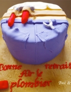 Gâteau blouse blanche {cake design}