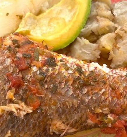 Court-bouillon de poisson (à l’antillaise)