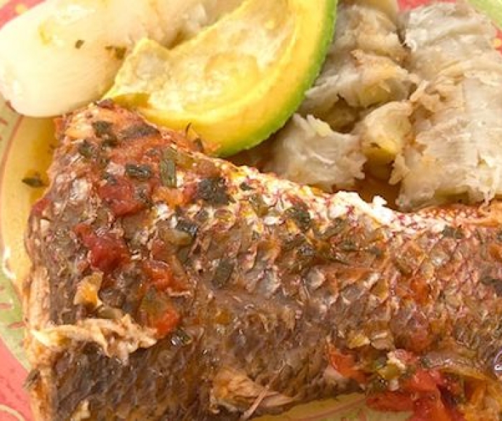 Court-bouillon de poisson (à l’antillaise)