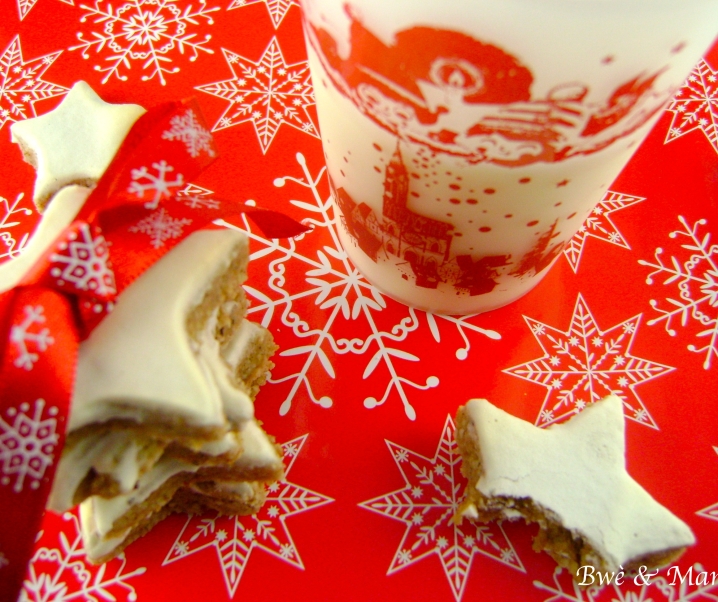 Zimtsterne, étoiles à la cannelles {bredele}
