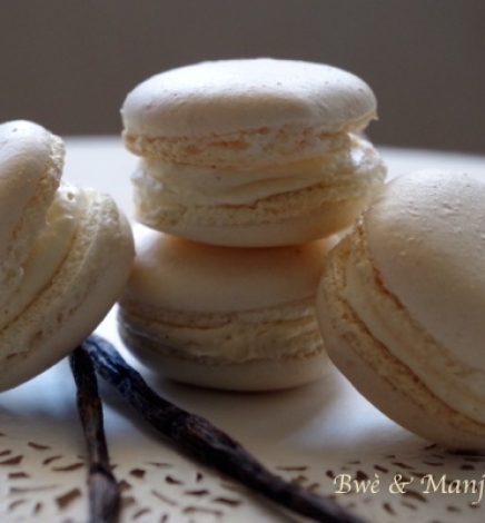 Macarons à la vanille