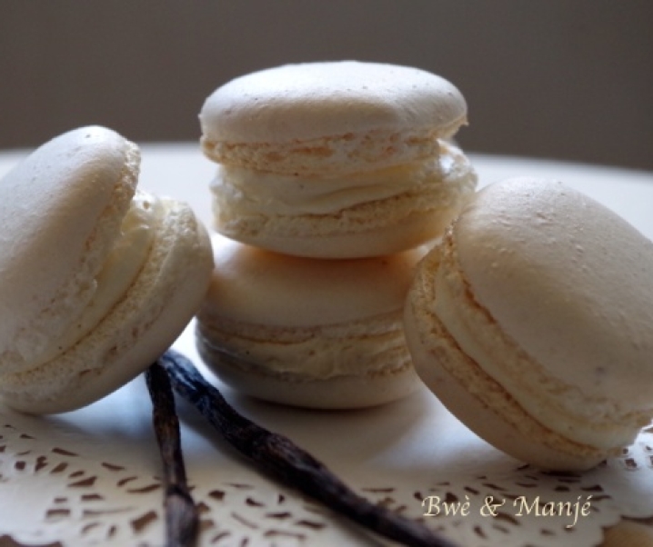 Macarons à la vanille