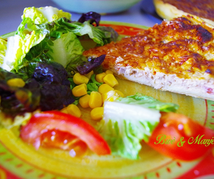 Tarte légère au thon