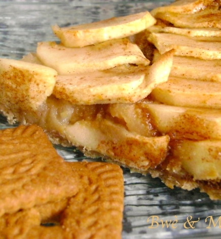 Tarte pommes cannelle spéculoos