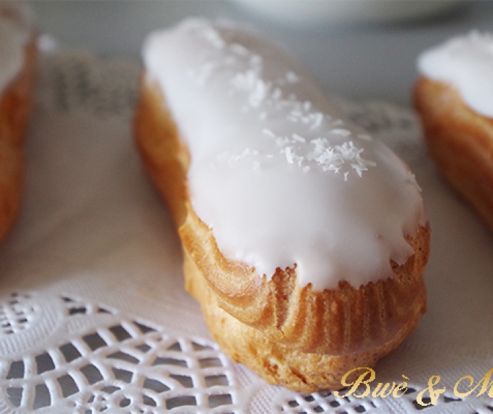 Éclairs à la noix de coco